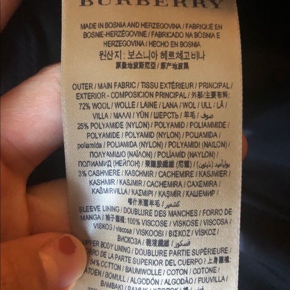 Sold - Burberry Gibbsmoore Wool Coat - Picture 8 of 8